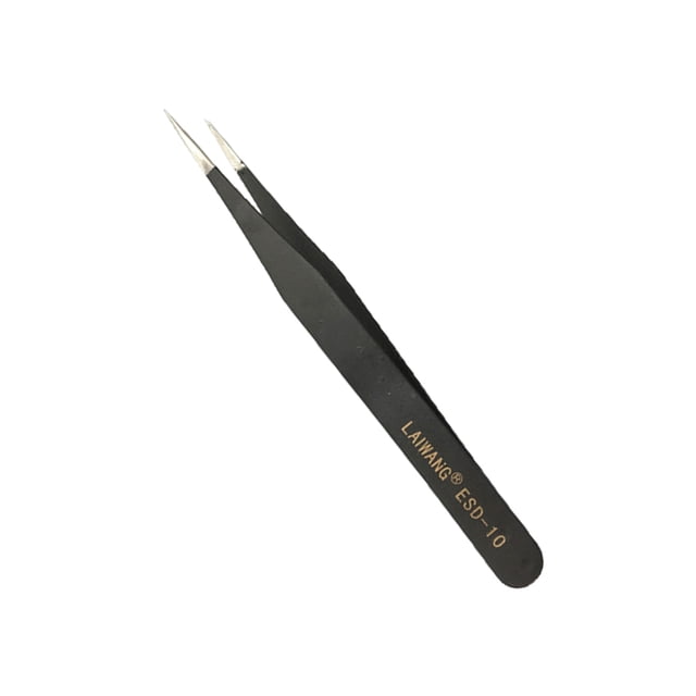 Seitruly Pinzas para pestañas Herramientas de extensión Eyewinker Suministros de pestañas de alta precisión Pinceles de maquillaje y herramientas ESD-10 de 1.5 mm Seitruly CE011410-01