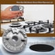 thumbnail image 5 of Cooker Hat Set Stove Lid Upgraded, Gas Hob Crown Cap, Gas Cap Fits Gas Stove Burners, 5 of 5