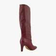 thumbnail image 5 of Steve Madden Rizk Women's Boots Burgundy Leather Size 10 M, 5 of 8