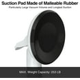 thumbnail image 2 of DAREN MEDICAL Portable Suction Cup Grab Bar Heavy Duty Bathtub Rail, White, 15", 2 of 8