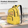thumbnail image 7 of Yspwyqan Kids Backpack And Lunch Box Set, 17" Lightweight Large Capacity Cute Animal Bus School Backpack Set for Boys Ages 8-15, Elementary Back to School Gifts, 7 of 7