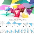 thumbnail image 1 of YSNOOWE 50sheets Vivid Colors Origami Paper Single Sided Square For For Projects And Creative Activities, 1 of 4