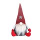 thumbnail image 1 of Red Navidad hecha a mano gnomo sueco Santa sentado felpa para adornos de muñecas Navidad Hol, 1 of 5