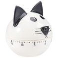 thumbnail image 2 of Kitchen Mechanical Timer Cartoon Cooking Cat Shaped Clock, 2 of 5