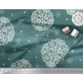 thumbnail image 2 of Soimoi Georgette Viscose Fabric Mandala Decorative Print Sewing Fabric Yard 42 Inch Wide, 2 of 3