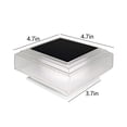 thumbnail image 3 of Xihbxyly Farola Solar para Jardín, Iluminación Exterior Impermeable, Lámpara Solar para Vallas, Control Automático de Encendido y Apagado, Dos Colores, Sin Cableado, Decoración de Jardín, 12 X 12 X 9, 3 of 7