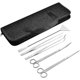 thumbnail image 2 of Aquarium Aquascaping Kit 5 In 1 Inox Aquarium Tank Aquatic Plant Tools Sets Pliers Scissor, 2 of 3