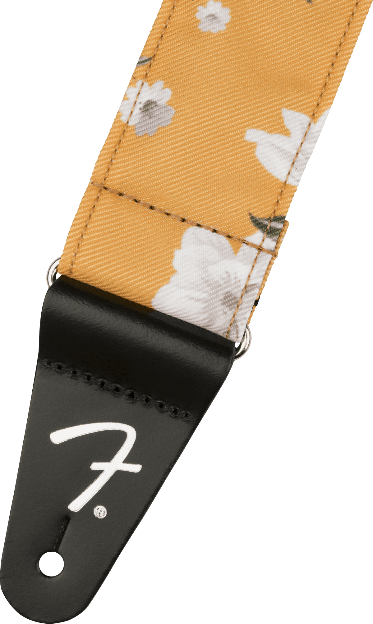 Fender Floral 2" Woven Guitar Strap, Marigold