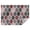 Red and Black, variant on Red and Black Ethnic Geometric Pattern Rectangle Tablecloth 60"x84",Waterproof Polyester Rectangle Table Cloth, Wipeable Spillproof Polyester Tablecloth for Dining, Camping, Indoor and Outdoor