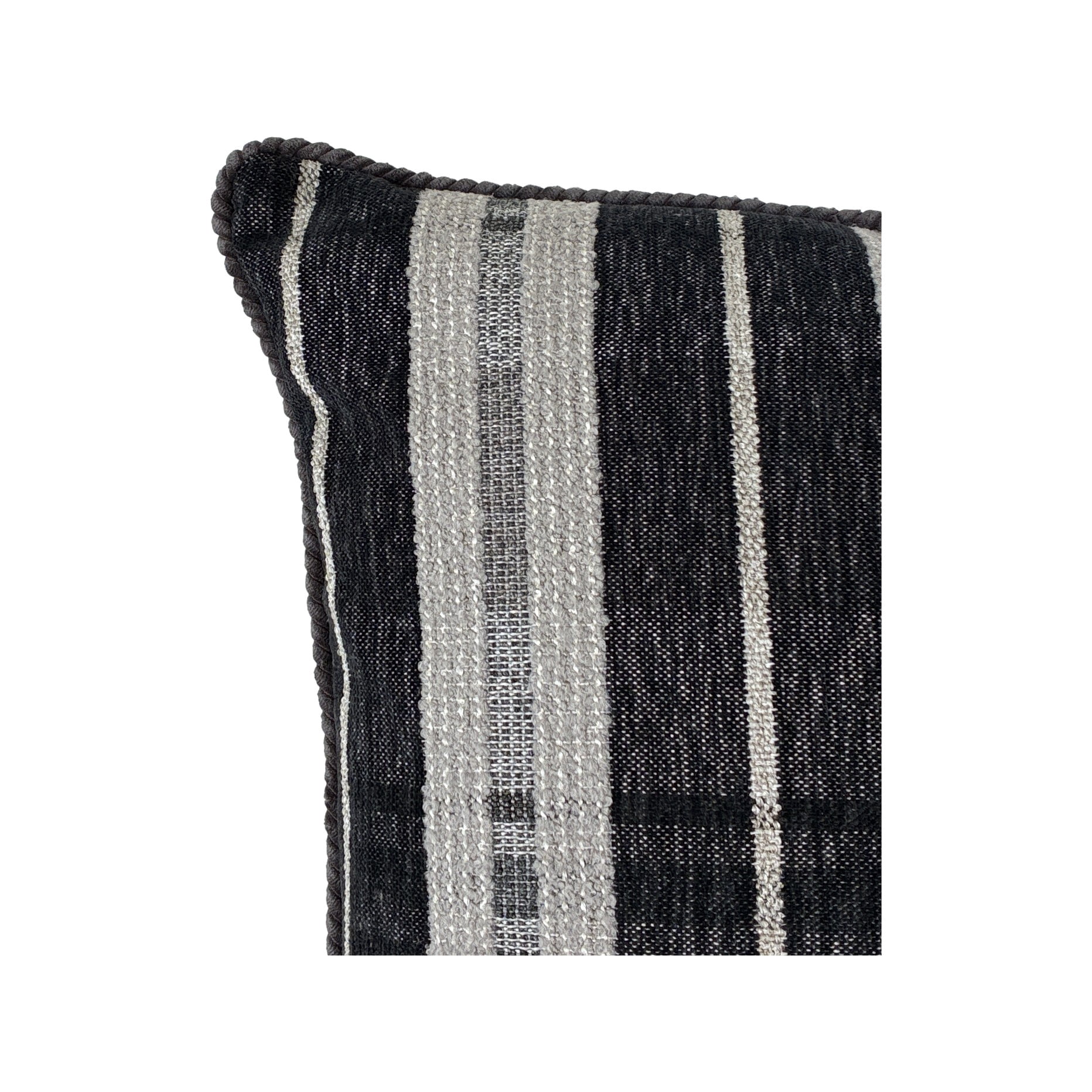 Roper Charcoal 20x20 Down Filled Pillow