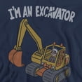 thumbnail image 2 of Blippi I'm an Excavator Adult Pull-Over Hoodie, Navy, Medium, 2 of 5
