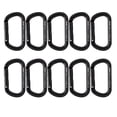 thumbnail image 1 of Fusion climb Supreme II Aluminum Oval-Shape carabiner 10-Pack, 1 of 4