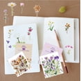 thumbnail image 2 of Bolsa con pegatinas de flores, impermeable, transparente, PET, cuenta de mano, diario, material de tulipán, cuenta de mano, pegatina, 2 of 6