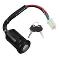 thumbnail image 1 of Shisuyan Dirt Bike Ignition Key Black For Scooter 1 Set 9.4X1.3X1.2In, 1 of 9