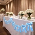 thumbnail image 4 of AUNVITO Bow Wreath Banner Garland with 8 Bows for Birthday Party Bridal Shower Wedding Bridal Decor and Celebration Backdrop Hanging Decoration, 4 of 7