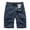 Blue, variant on Mens Shorts Cargo Jogger with Pocket Mens Hiking Shorts Lounge Summer Clothes Clothing for Men