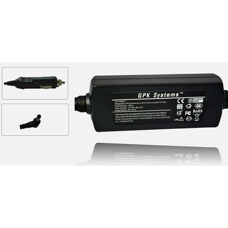 U135 Series - GPK Systems 40W DC Car Charger for MSI Wind U110-031us; U123-002us; U123-019us; U123-033us; U125; U130-416us; U130-417us; U135; U135-205us; U135-206us; U135-208us; U135-210us Power Supply Cord