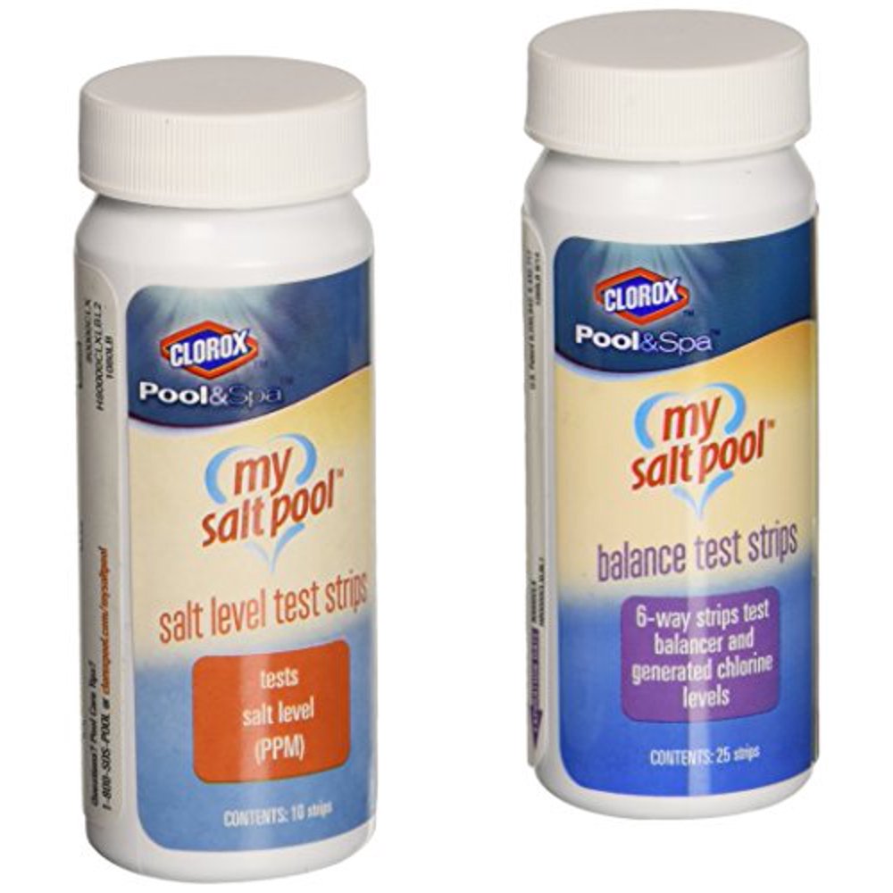 Clorox Pool and Spa My Salt Pool Saltwater Test Strips