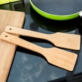 thumbnail image 4 of Oleegame 1PC Kitchen Utensils Set Non Lacquerless Wood Shovel Non Stick Pot Must Take Spatula Cooking Shovel BBQ Cleaning Tools Wooden Wood Shovel BBQ Wooden Shovel Yellow, 4 of 5
