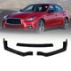 thumbnail image 5 of Divisor De Parachoques Delantero, Alerón De Parachoques De Fácil Instalación Para Reemplazo Para Q50 Sport 2018-2021 ANGGREK Bumper Canard, 5 of 8