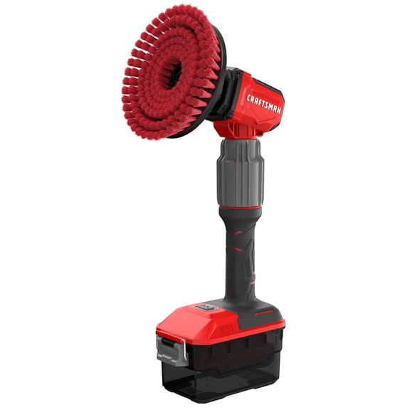 Kit de fregado eléctrico CRAFTSMAN V20 inalámbrico 2 en 1 con accesorios