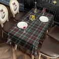 thumbnail image 2 of Green and Red Checkerboard Checkered Pattern Rectangle Tablecloth 60"x102",Waterproof Polyester Rectangle Table Cloth, Wipeable Spillproof Polyester Tablecloth for Dining, Camping, Indoor and Outdoor, 2 of 6