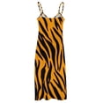 thumbnail image 5 of Animal Print Patterns Design Sleeveless Dress Woman Fashion Long Dresses Women's Summer Suit Dress 2025, 5 of 7