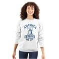 thumbnail image 3 of America Cracks Me Up Liberty Bell USA Sweatshirt for Men or Women Brisco Brands X, 3 of 6