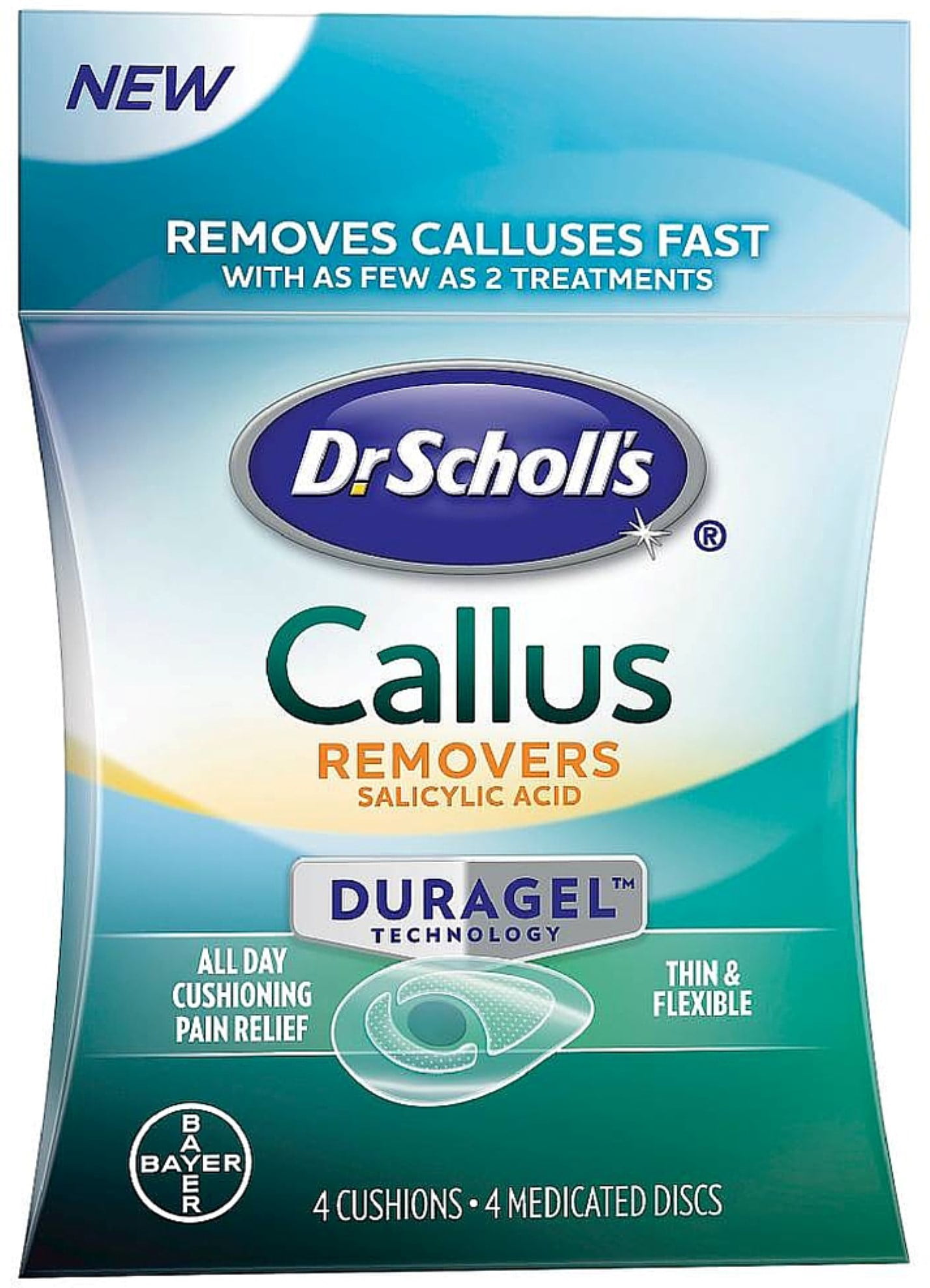 dr scholl's callus remover duragel