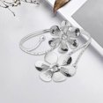 thumbnail image 2 of Langgg Bras Bracelet Tendance Brassard Rétro pour Graduation Épouse Femmes Argent, 2 of 9