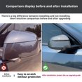 thumbnail image 4 of Real Carbon Fiber Rearview Mirror Covers for Tesla Model Y 2025+ Juniper & Launch Models, 2-Piece Exterior Side Door Shell Modification, Tape Adhesive Install, Durable Automotive Accessory, 4 of 8