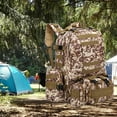 thumbnail image 1 of Accesorios de La Mochila Del Camuflaje Cola Mochila 55L Hacen Excursionismo Camuflaje ligero, 1 of 8