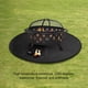 thumbnail image 3 of Injueey Breeo Fire Pits Mat Protección Exterior Versátil Y Duradera Doble Cara Ignífuga A Prueba De Aceite Suministros de limpieza para el hogar negro 30 pulgadas, 3 of 6