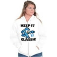 thumbnail image 4 of Mega Man Keep it Classic 80s Gaming Zip Up Hoodie Men's Women's Brisco Brands M, 4 of 6