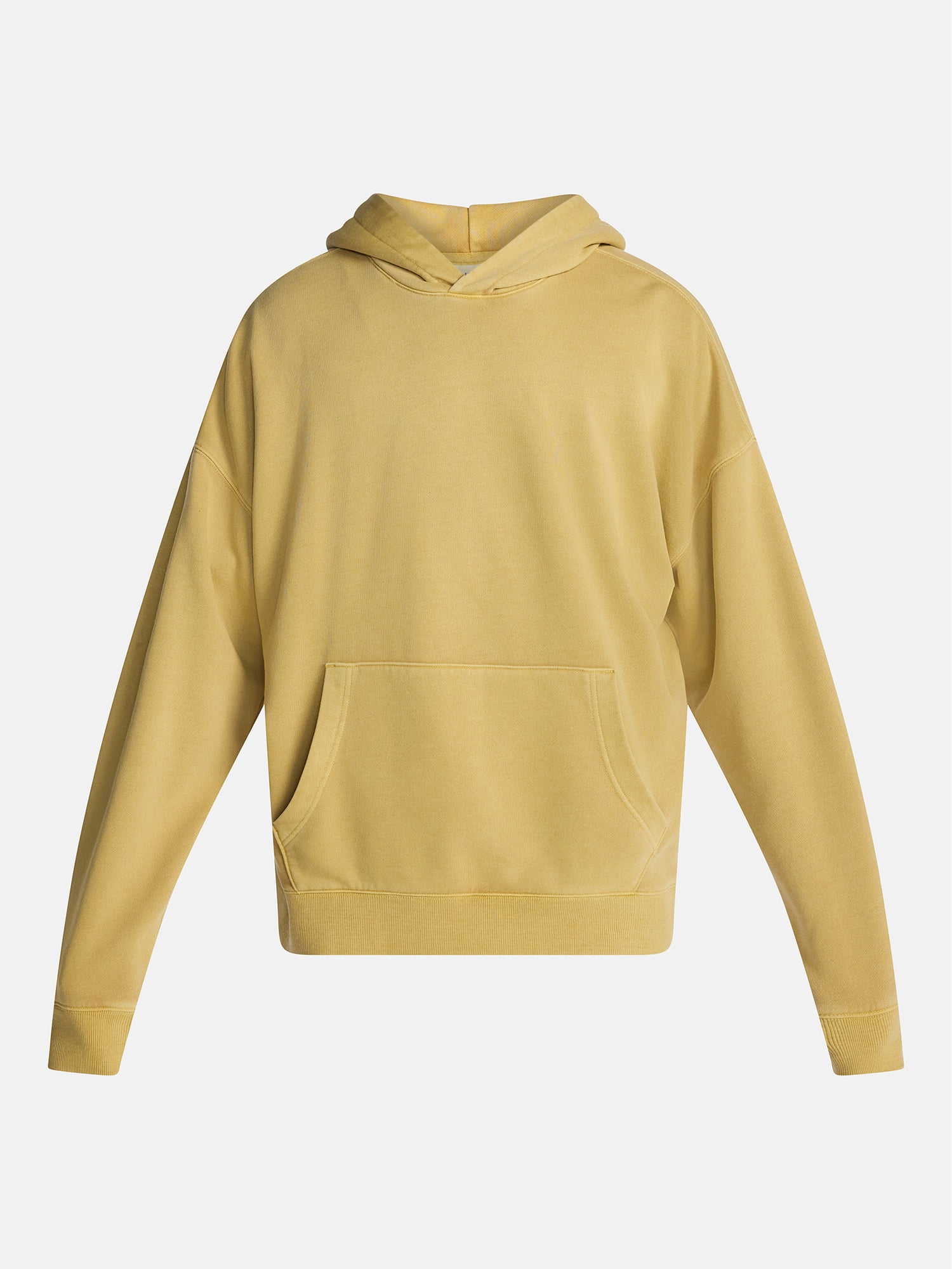No Boundaries Boxy Fit Oversized Fleece Hoodie with Long Sleeves, Men's XS-4XLT