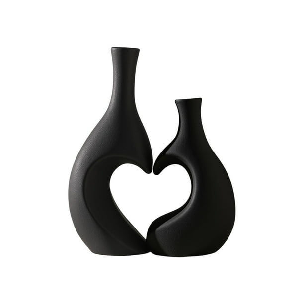 Cheapark Unbreakable Plastic Vase - Decorative Tabletop Art, Warm Home Gift Gift for Valentines Day, Weddings & Dining Room Decor