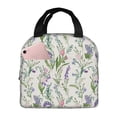 thumbnail image 1 of Balery Wisteria Flower Bolsa de Almuerzo Aislada – Caja de Almuerzo con Papel de Aluminio Grueso, Mantiene la Comida Fresca por 4 Horas, 1 of 8