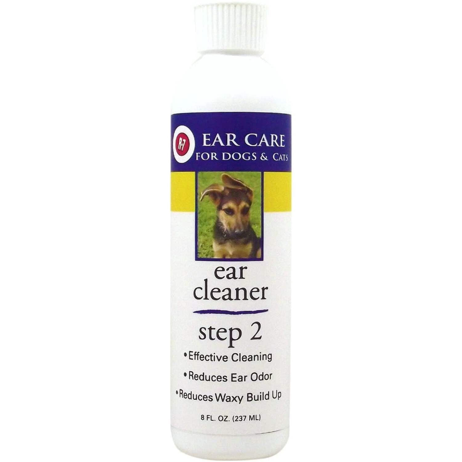 Miracle Care Ear Cleaner for Dogs and Cats, 8 fl oz Bottle