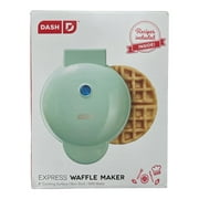 Dash 8" Express Non-Stick Waffle Maker for Waffles & More, 1000W, Aqua