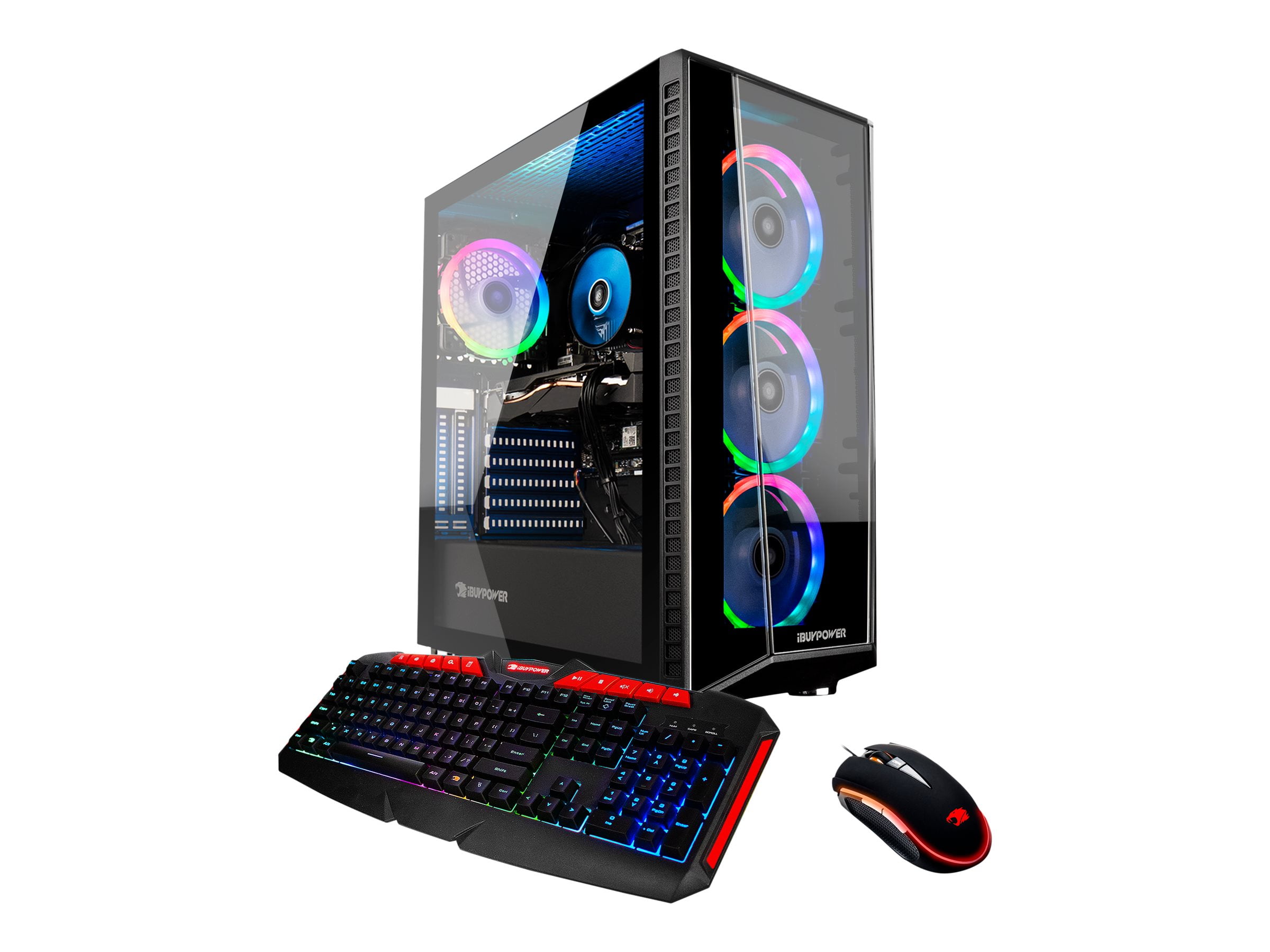 iBUYPOWER BB980 - Tower - Core i7 9700F / 3 GHz - RAM 16 GB - SSD 480 GB,  HDD 1 TB - GF GTX 1660 SUPER - GigE - WLAN: 802.11a/b/g/n/ac - Win 10 Home 