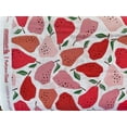thumbnail image 5 of Under the Apple Tree-Quince Red Fabric-Loes Van Oosten-Cotton + Steel, 5 of 6