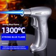 thumbnail image 5 of Butane Cooking Torch under $5! Yannianjz Refillable Butane Cooking Torch with Adjustable Flame, Kitchen Blowtorch for Dessert Baking, Creme Brulee Torch for Grilling BBQ, Culinary Torch, 5 of 9