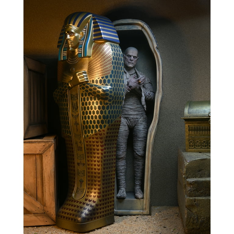 セット NECA MUMMY ミイラ男×アクセサリーパック棺 開封済 Neca Toys Universal Monsters The Mummy 7-Inch Scale Action
