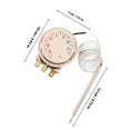 thumbnail image 2 of DECORNIJIA Refrigeration Controller Refrigerator Thermostat .0x10.0x5.0in Adjustable Temperature Range 1Set, 2 of 7