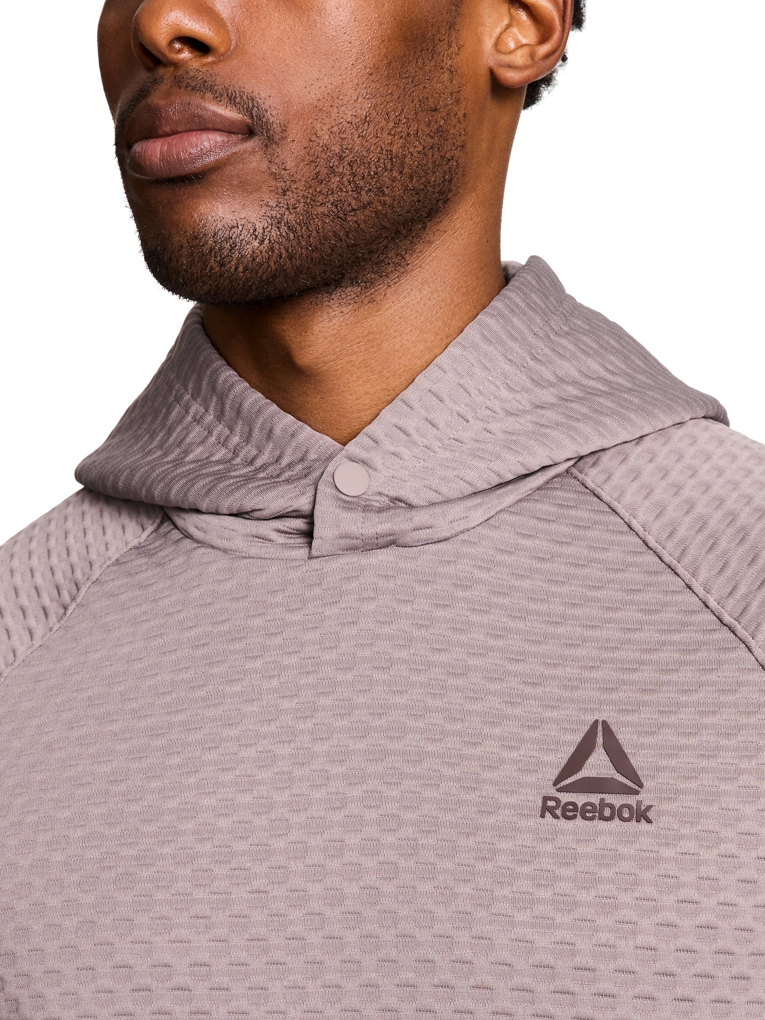 Reebok Men's and Big Men's Surge Textured Knit Pullover Hoodie Sweatshirt, Sizes S-3XL