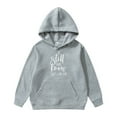 thumbnail image 2 of Christian Hoodies for Girl Be Still And Know That I Am God Cute Graphic Hooded Sweatshirt with Pockets Pullover Tops, 2 of 4