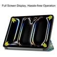 thumbnail image 4 of Allytechgroup iPad Pro 11 M4 2024 Case, Slim Flip Smart Cover Auto Sleep Wake Multi Angle Veiwing Stand Shockproof Case for Apple iPad Pro 11 inch 2024, Blossom, 4 of 7