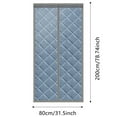 thumbnail image 3 of Heavy Duty Thermal Insulated Door Blanket Weather Proof Single Piece Door Insulator Size 31.5x78.74 Inch for Standard 30x80 Inch Doors Winter Cold Protection, 3 of 3