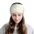 thumbnail image 5 of KLL White Rabbit Pirnt Wicking Running Beanie Head Wrap Cycling Bandana for Men Women, 5 of 8