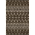 thumbnail image 2 of Addison Rugs Mayfield Washable Transitional Boho Chocolate Rectangle Rug, 9' x 12', 2 of 6